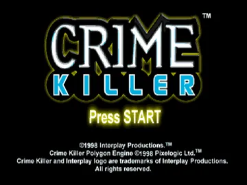 Crime Killer (US) screen shot title